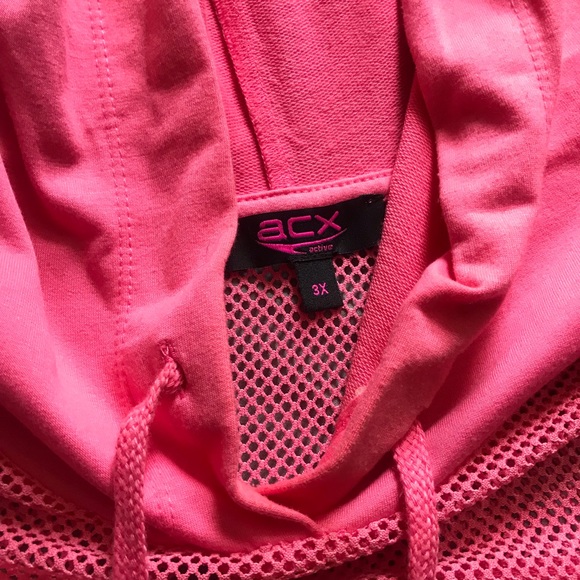 Sweater with mesh shoulder 🌸 pretty pink - Picture 4 of 6